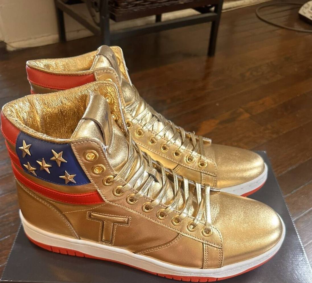 Donald J. Trump Sneakers Never Surrender