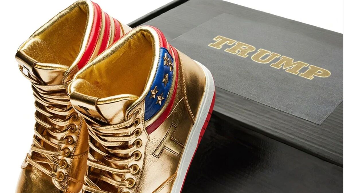 Donald J. Trump Sneakers Never Surrender