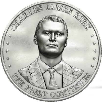 Charlie Kirk Silver Coin