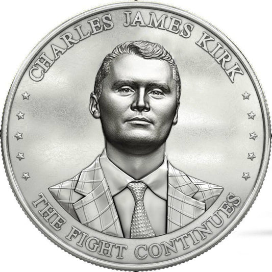 Charlie Kirk Silver Coin