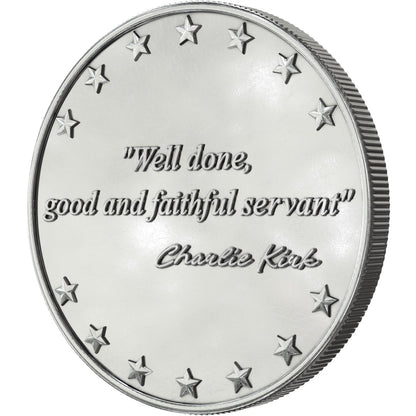Charlie Kirk Silver Coin